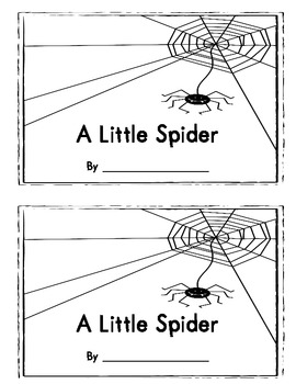 Jen's A Little Spider Book