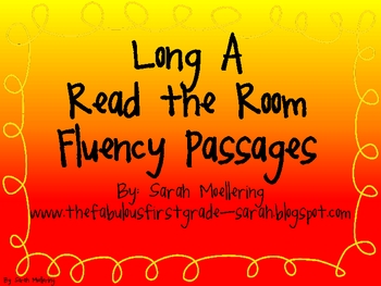 Long A Read the Room Fluency Passages