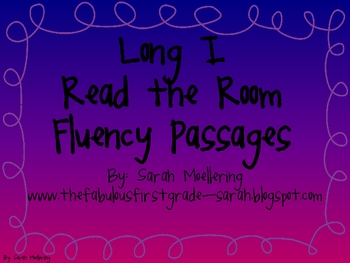 Long I Read the Room Fluency Passages