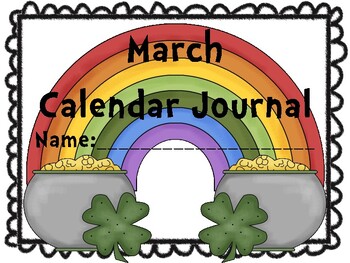 March Calendar Journal (Integrates Math and Literacy)