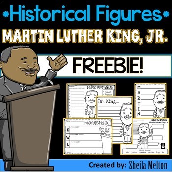 Martin Luther King Jr. Activities FREEBIE!! {Print and go!}