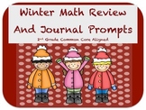 Math Review and Winter Journal Prompts