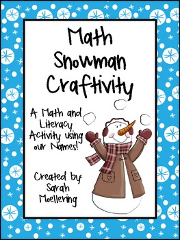 Math Snowman Craftivity (Freebie!)