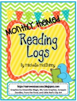 Monthly Themed Reading Logs