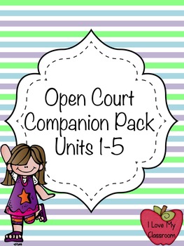 Open Court 4th Grade Pack - Themes, Vocab, Writing, and Gr