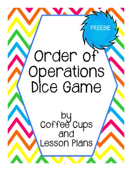 Order of Operations Dice Game