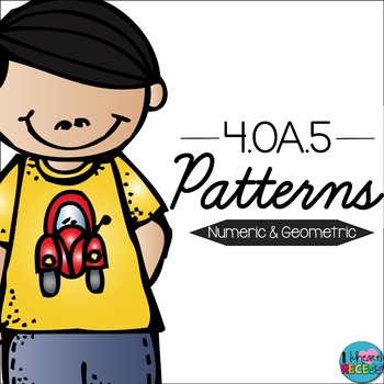 Patterns 4.OA.5 Patterns