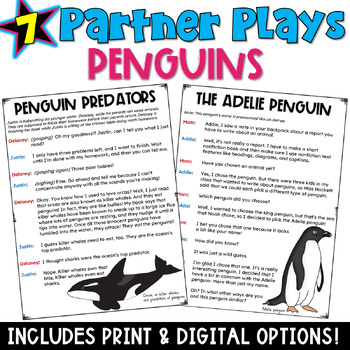Penguins: Partner Plays (seven scripts to improve fluency)