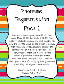 Phoneme Segmenting - Pack 1