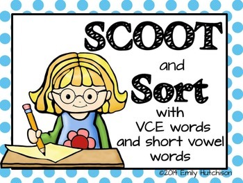 http://www.teacherspayteachers.com/Product/Phonics-Scoot-and-Sorts-VCE-and-short-vowel-words-1308380