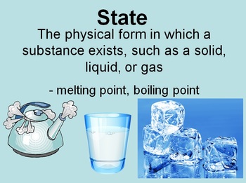 Physical Chemical Properties Changes PowerPoint, Sorting Activity 