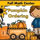 Pumpkin Patch Fall Themed Math Center Kindergarten Common 