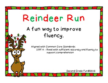 Reindeer Run - Fluency Practice