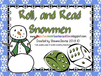 Roll, & Read Snowmen