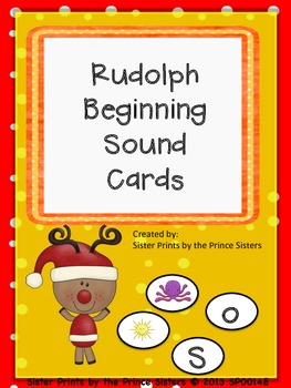 Rudolph Beginning Sound Cards