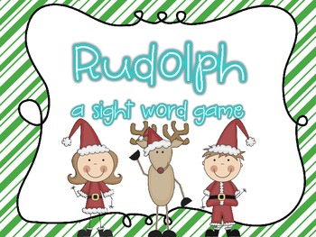 Rudolph Sight Word Game