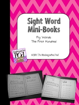 Sight Word Mini-Books: The Fry First Hundred