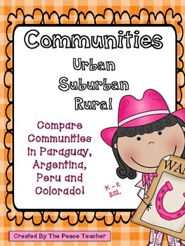 Communities: Urban, Suburban, Rural - A social studies uni