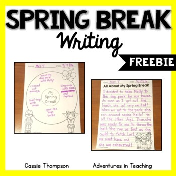 Spring Break Writing FREEBIE