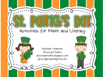 St. Patrick's Day - Activities for Math and Literacy