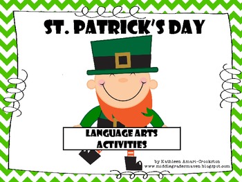 St. Patrick's Day Language Arts Activities