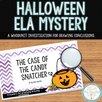 The Case of the Candy Snatcher - an activity for drawing c
