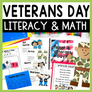 Veteran's Day Math and Literacy Activities