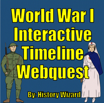 World War I Interactive Timeline Webquest (Great Website)