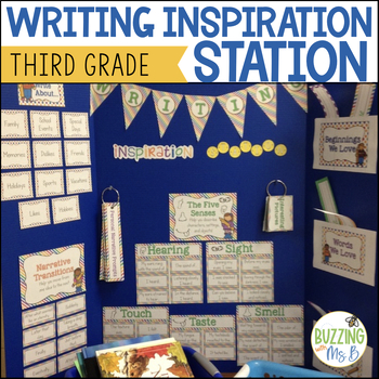 Writing Station Materials: Writing Inspiration Station!