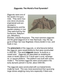 Ziggurats: the World's First Pyramids?