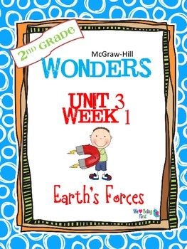 2nd Grade Wonders Reading ~ Unit 3 Week 1 ~ Earth's Forces