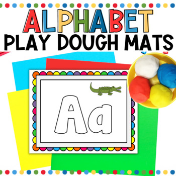 alphabet play-doh mats