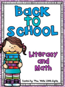 Back to School Literacy and Math