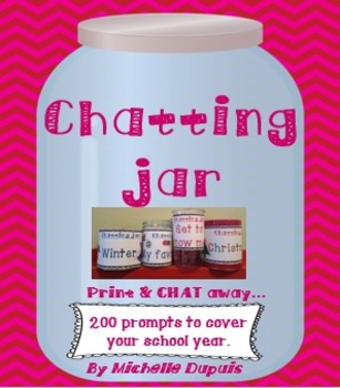 Chatting Jar  (Great way to encourage and develop verbal c