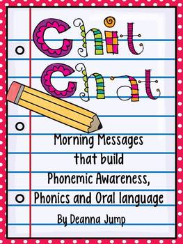 Chit Chat Morning Messages Set 1 {aligned with Common Core