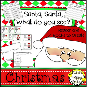 Christmas Activity ~ Santa, Santa What do you see? Writing