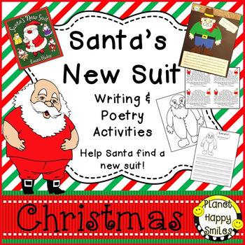 Christmas Activity ~ Santa's New Suit Writing & Poetry Activities