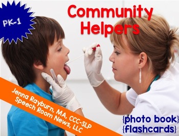 Community Helpers: Photo Book and Photo Flashcards