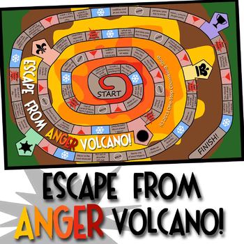 Escape from Anger Volcano Counseling Game