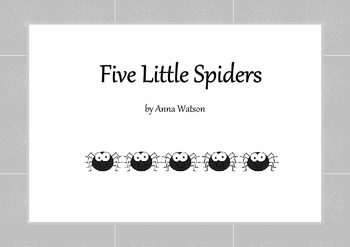 Five Little Spiders - Halloween