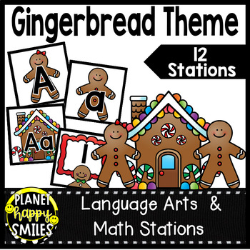 Alphabet Matching Cards ~ Gingerbread Man/Christmas