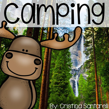 Camping Booklet(also in Spanish) and Marshmallow Math Acti