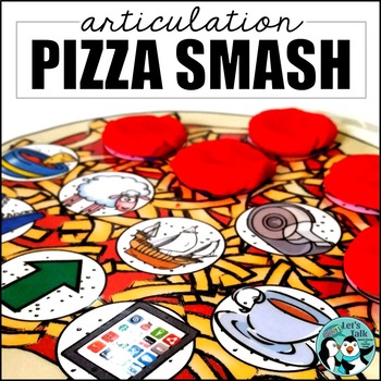 Interactive Play Dough Pizza - Articulation