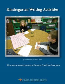 Kindergarten Writing Activities - An Entire Year of Lessons