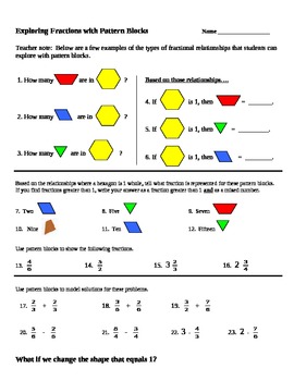 Fraction worksheets for children from kindergarten to 7th