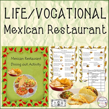 Mexican Restaurant Dining Out Activity