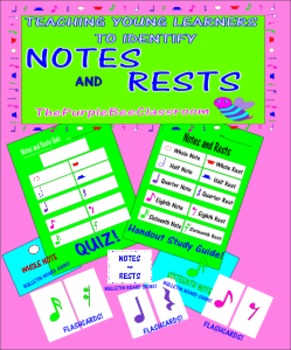 Music Notes and Rests Bundle Pack