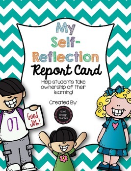 My Self-Reflection Report Card {FREEBIE}