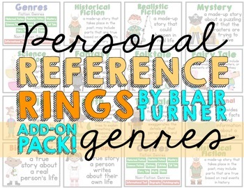 Personal Reference Rings {Genre ADD-ON PACK}