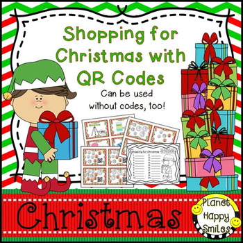 Christmas Activity ~ Christmas Shopping: QR Money Matching